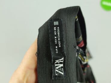 klapki z futrem zara: Zara, Spodnie materiałowe damskie, rozmiar M — 4