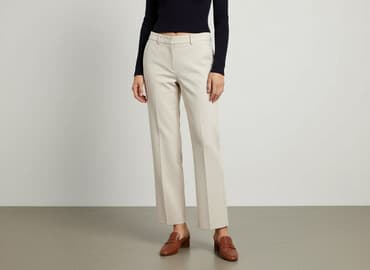 hm spodnie zimowe: H&M, Spodnie materiałowe damskie, rozmiar S — 9