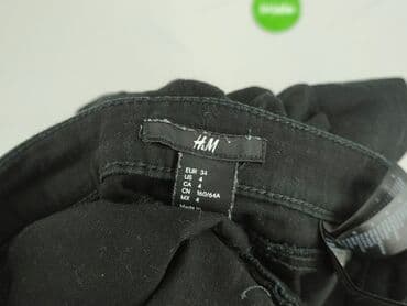 rajstopy z cyrkoniami h m: H&M, Material trousers for women, size XS — 5