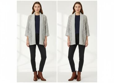 m s collection sweter: Indigo, Women`s knitwear, size S — 6