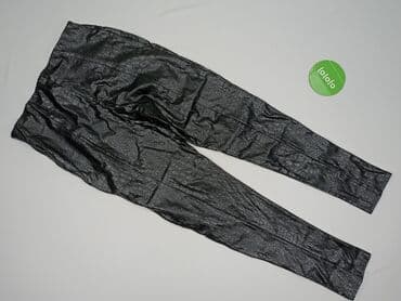 kurtki skórzane: Gina Tricot, Legginsy Ze skóry ekologicznej damskie, rozmiar S — 3