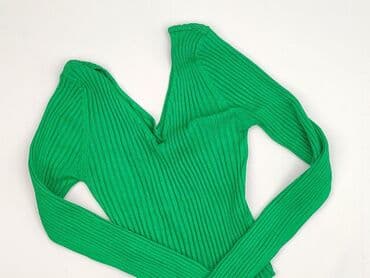 sweter z dekoltem v: Sweter damski, rozmiar S — 1