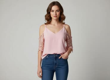 moschino bluzka damska: New Collection, Bluzka damska, rozmiar L — 7