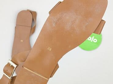 sandalki czarne ccc: Sandały damskie, 38 — 4