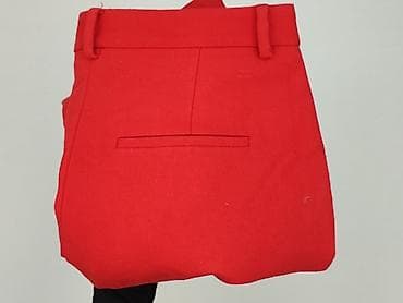 czerwone spodnie reserved: Spodnie materiałowe damskie, rozmiar M — 8