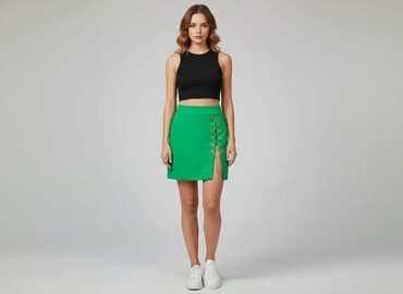 spódnica z eko skóry reserved: La Pia, Spódnica damska, rozmiar M — 7