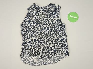 niebieska satynowa sukienka zara: Women's blouse, size L (EU 40) — 2