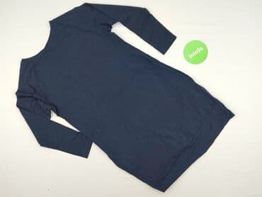 niebieska sukienka z długim rękawem: Women`s dress, size S — 3