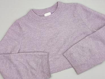 chabrowy sweter: H&M, Sweter damski, rozmiar M — 1