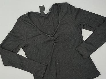 bluza z tiulem: H&M, Bluzka damska, rozmiar L — 1