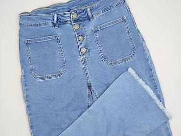dzwony jeans: Jeansy damskie, rozmiar S — 1