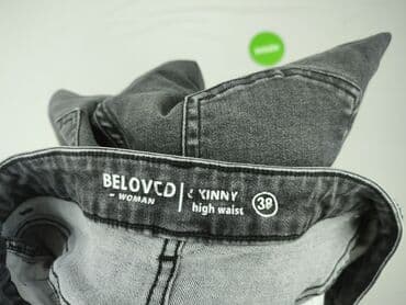 jeansy plus size wysoki stan: Beloved, Jeansy damskie, rozmiar M — 4