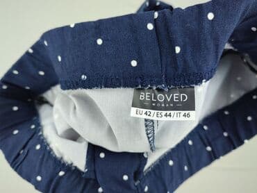 reserved sukienka niebieska w groszki: Beloved, Spodnie materiałowe damskie, XL — 4
