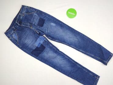 patchworkowe jeansy: Jeans for women, size S — 2