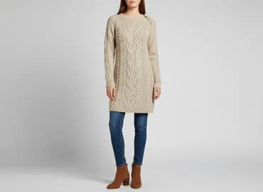 sweterkowe sukienki: Sukienka damska, rozmiar S — 1