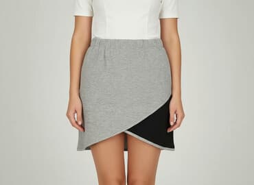 spódnice na gumce dla babci: Spódnica damska, rozmiar S — 5