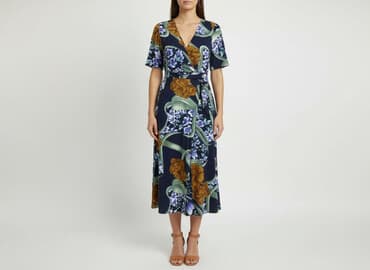 allegro sukienki damskie midi: Sukienka damska, rozmiar L — 6