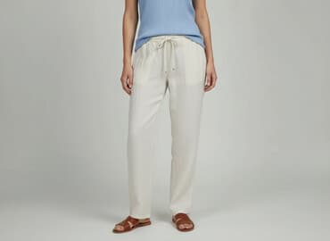 hm spodnie zimowe: H&M, Spodnie materiałowe damskie, rozmiar S — 6