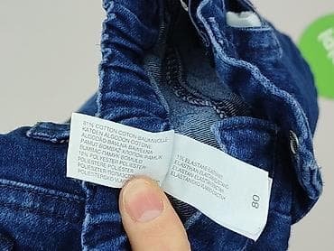 hugo boss basic t shirts: Spodnie jeansowe, Baby club, 9-12 miesięcy, stan - Idealny — 5