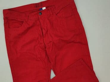 biale buty skarpetkowe: H&M, Spodnie materiałowe damskie, rozmiar S — 1