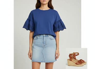 kamizelka damska krótka h m: H&M, Bluzka damska, rozmiar M — 7