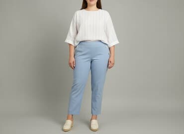 buty oleksy mokasyny: Spodnie materiałowe damskie, 2XL — 8