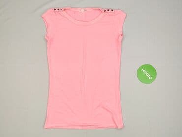 off pink t shirty: T-shirt damski, rozmiar S — 3