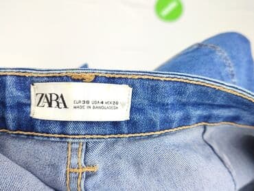 szerokie spodnie jeansowe zara: Zara, Jeansy damskie, rozmiar S — 5
