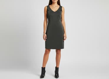 sukienka z dekoltem do pępka: Sukienka damska, rozmiar L — 1