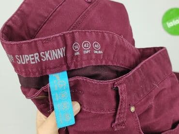 strona z używanymi ubraniami: Material trousers for women, size XL — 5