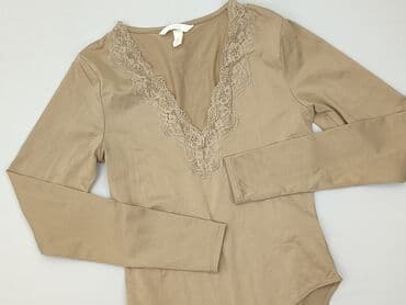 h m body koronkowe czerwone: H&M, Body damskie, rozmiar S — 1
