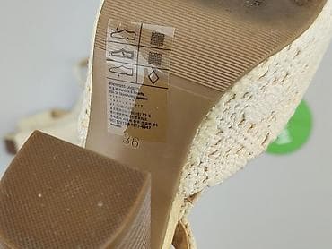 botki na platformie h m: H&M, Sandały damskie, rozmiar 36 — 4