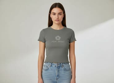 t shirty damskie cropp: Cropp, T-shirt damski, rozmiar M — 1