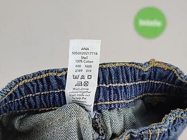 boys jeans: Spodnie jeansowe, George, 6-9 miesięcy, stan - Idealny — 5