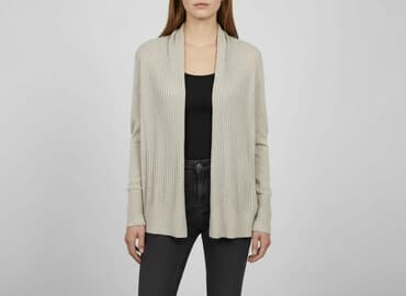 kamizelka damska krótka h m: H&M, Kardigan damski, rozmiar S — 7