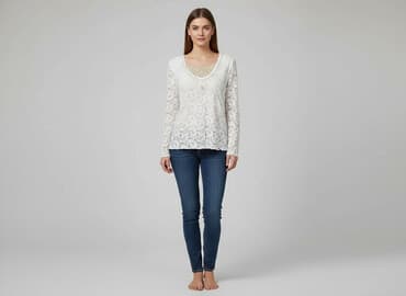 bluzka damska z długim rękawem: Жіноча блуза, розмір S — 1