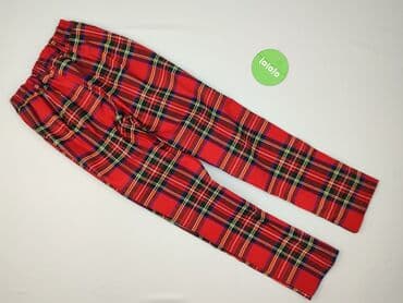 strona z używanymi ubraniami: Material trousers for women, size S — 4