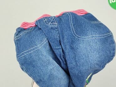 джинсова куртка: Denim pants, 9-12 months, condition - Good — 5