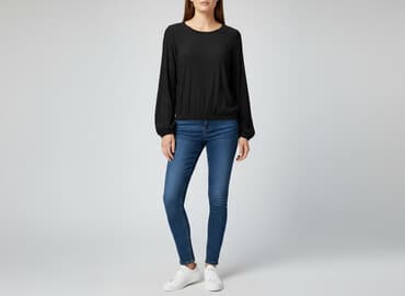 reserved czarne bluzki: Reserved, Women's blouse, size M — 7