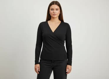 dodatki do czarnej bluzki: Bluzka damska, rozmiar 2XL — 8