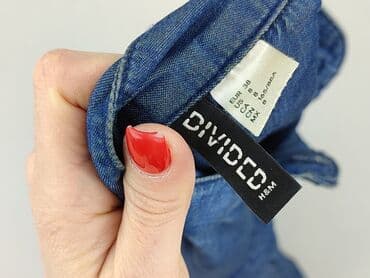 дублянка жіноча польща: H&M, Kurtka jeansowa damska, rozmiar M — 4