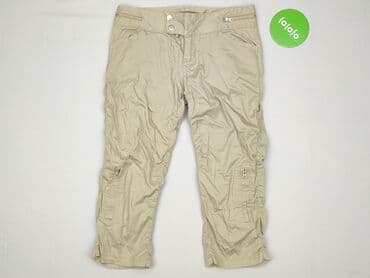 spodnie joggery moro damskie: Material trousers for women, size XS (EU 34) — 2