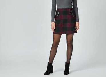 spódnice szkockie: Peacocks, Women`s skirt, size M — 1