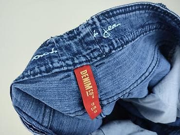 czarne jeansy bootcut: Denim Co, Jeansy damskie, rozmiar L — 4