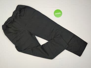 Women: Material trousers for women, size M (EU 38) — 2