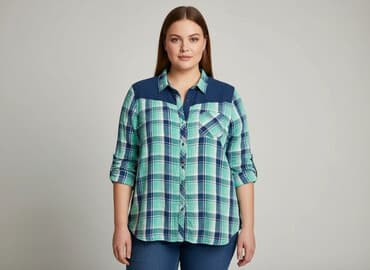 koszula flanelowa jula: Tu, Koszula damska, rozmiar XL — 1