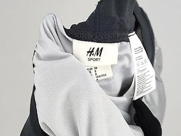hm dresy szare: H&M Sport, Szorty damskie, rozmiar M — 4