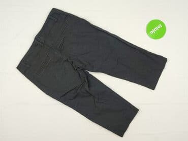 legginsy damskie plus size: Material trousers for women, size L (EU 40) — 3