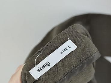 spodnie zara basic: Spodnie materiałowe damskie, rozmiar L — 4