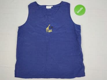 koszulka z długim rękawem w paski: T-shirt damski, 3XL — 2